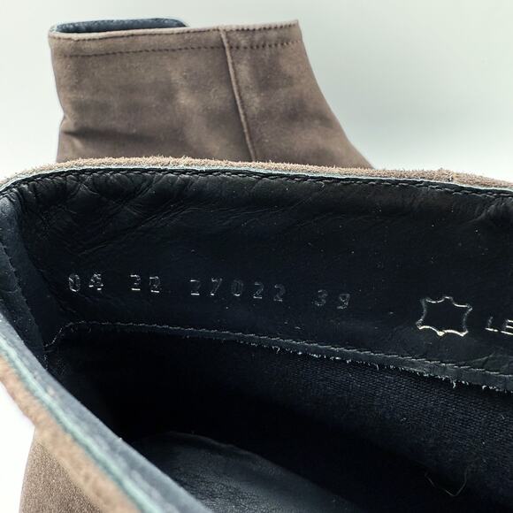 Eric Michael Womens Alexis Booties EU 39 US 8.5-9 Dark Brown Suede NWOB - Picture 13 of 13